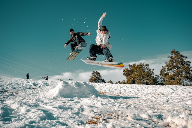 snowboarding